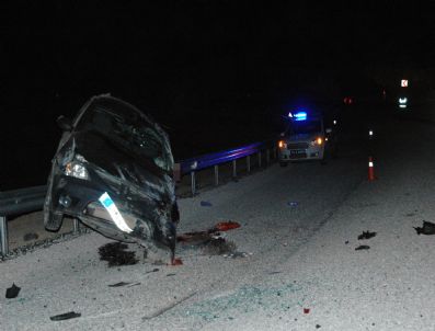 Karaman`da Otomobil Takla Attı: 1 Ölü, 4 Yaralı