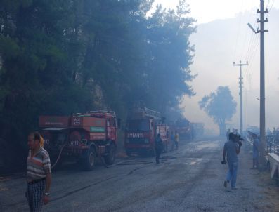 Marmaris`teki Orman Yangını