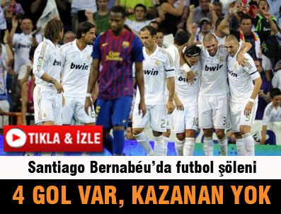 ''El Clasico''da kazanan olmadı..