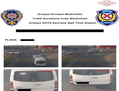 Kırmızı İşık İhlallerine Mobese Denetimi