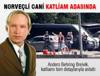 Norveçli caniden katliam tatbikatı