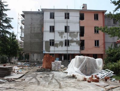 Spor İl Müdürlüğü Hizmet Binasıtadilat Çalışmaları Devam Ediyor