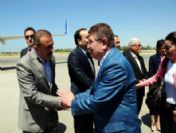 Bakan Şahin ve Şimşek Van`dan Ayrıldı