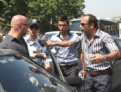 Galericiler yol kesip eylem yaptı