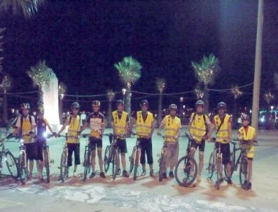 İftardan Teravihe Kadar Bisiklet Sürdüler