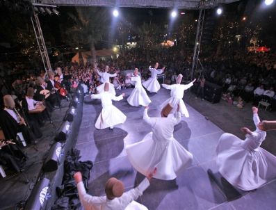NURCAN DALBUDAK - Konya Semazen Grubu Denizli’de Büyük İlgi Gördü