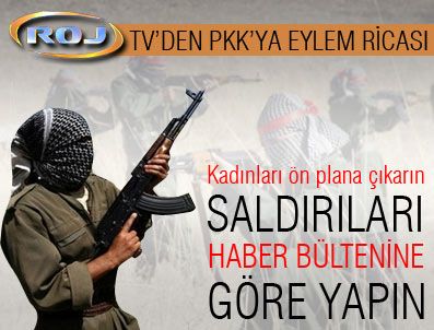 Roj TV'den PKK'ya 'eylem' ricası