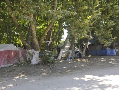 Şahmelek’te Çadırlar Boş Kaldı