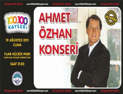 AHMET ÖZHAN - “100’de 100 Kayseri”de İki Muhteşem Etkinlik