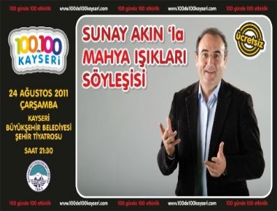 EMRE ALTUĞ - Ahmet Özhan Şarkı ve İlahileriyle, Sunay Akın Sohbetiyle Mest Edecek