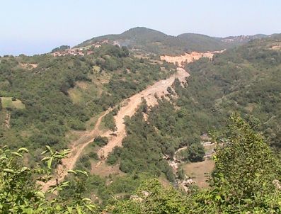 ERCAN CANDAN - Kandilli-ereğli Arasındaki Yol Güzergâhında Çalışmalar Devam Ediyor