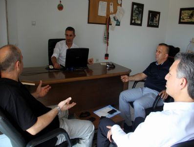 RECEP BARUT - Masiad`dan İha`ya Ziyaret