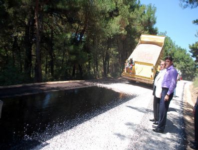 Mudanya`nın Köyleri Asfaltlanıyor