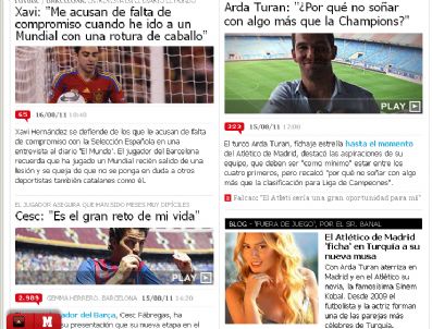 MARCA - Sinem Kobal İspanya Medyasında