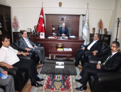 SALİM USLU - Alaca Belediye Başkanı Eyvaz`dan Myo`ya Tam Destek