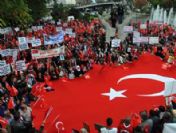 Ankara`da terör örgütü protesto edildi