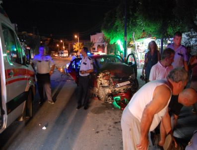 Bodrum’da Trafik Kazası: 3 Turist Yaralı