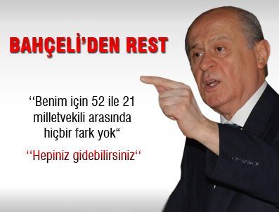 Devlet Bahçe'li sessizliğini bozdu