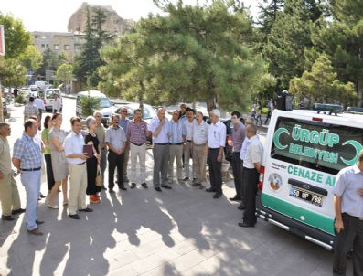 ÜRGÜP BELEDIYESI - Hadosan Halı A.ş Ürgüp Belediyesi’ne Cenaze Aracı Hibe Etti