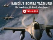 Kandil'e bomba yağmuru