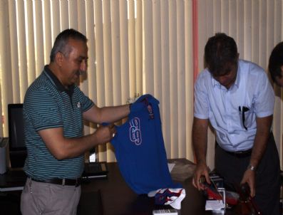 NEVZAT ŞAHIN - Karabükspor Yönetiminden Ziyaret