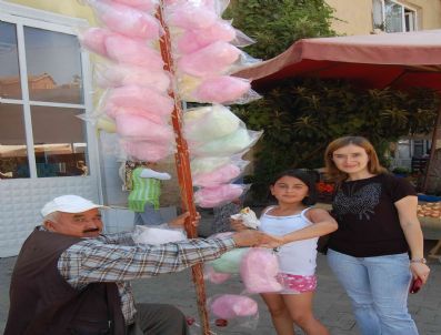 Simav’da `pamuk Şeker’e Rağbet