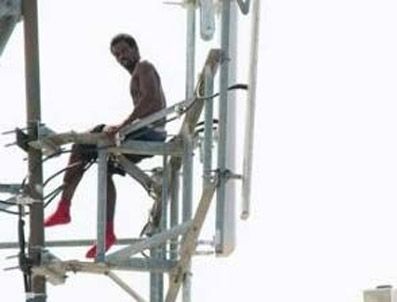 6 gündür direkte olan genç indi