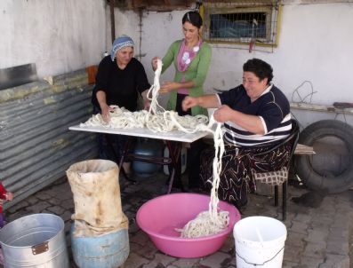 Çıldırda Kışlık Peynirler Hazırlanmaya Başladı