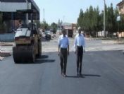 Evren Sanayi Sitesindeki Cadde ve Sokaklar  Asfaltlandı