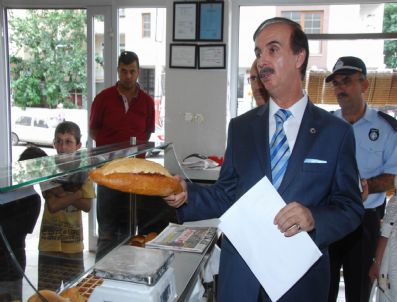 ÖZGEN KESKIN - Başkan Özgen Keskin`den Fırın ve Kasaplara Şok Denetim