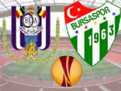 Bursaspor Anderlecht maçı golleri