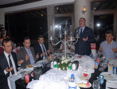 KıRANARDı - Mhp İl Başkanı Eke, İftarda Gazetecilerle Bir Arada