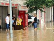 Ordu'da sağanak yağış hayatı felç etti