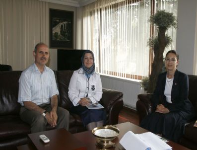 Ayşenur İslam, Saski’yi Ziyaret Etti