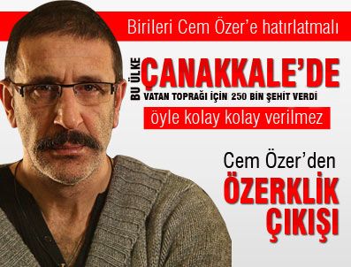 Birileri Cem Özer'e hatırlatmalı