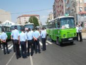 Çorlu'da Minibüsçüler Yol Kapattı