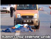 Küçük Ezgi, kaza yerinde hayatını kaybetti