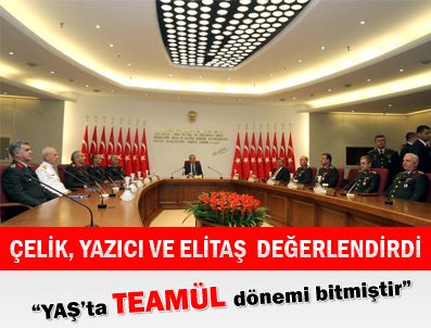 ''YAŞ'ta teamül dönemi bitmiştir''