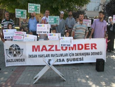 MAZLUMDER - `kur`an Öğrenme Yaş Sınırı`nı Protesto Ettiler