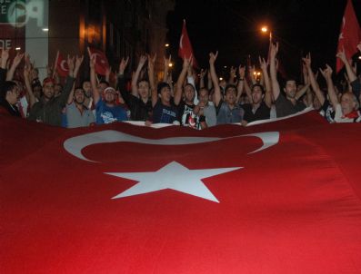 Sarıyer`de Terör Protestosu