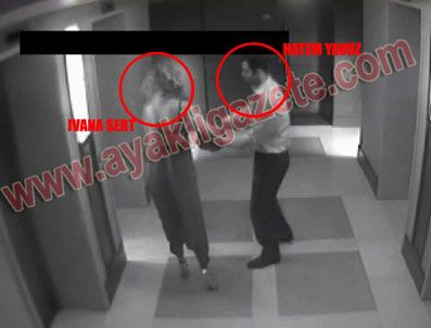 Ivana Sert ve Hatem Yavuz'un şok görüntüleri