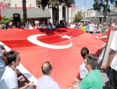 İHSAN ÖZTÜRK - Kayseri`de Sivil Toplum Örgütleri Terör Örgütünü Protesto Etti