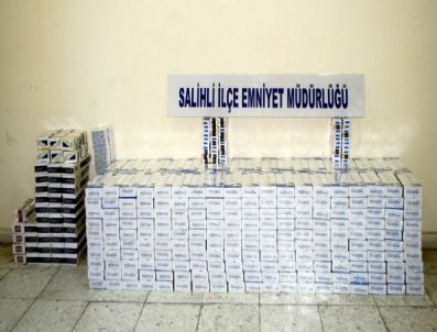 DURASıLLı - Salihli`de 4 Bin 410 Paket Kaçak Sigara Ele Geçirildi