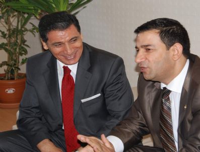 Vali`den Meclis Başkanı`na Veda Ziyareti
