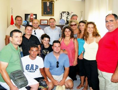 Yunanlı Kafileden Küçüköy Belediyesine Ziyaret