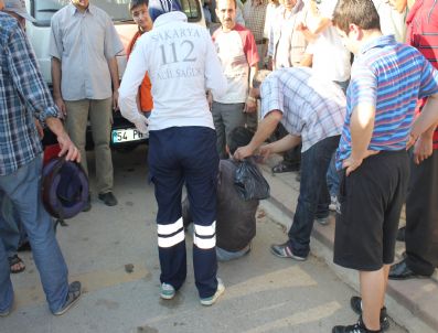 Akyazı’da Motosiklet Kazası: 1 Yaralı