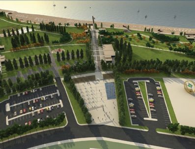 Büyükşehir Kurşunlu`da Mavi İle Yeşili Buluşturuyor