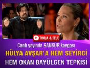 Canlı yayında sansür kavgası