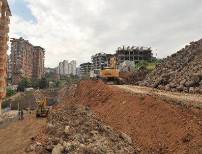 Kanuni Bulvarı Yapım Çalışmaları Devam Ediyor
