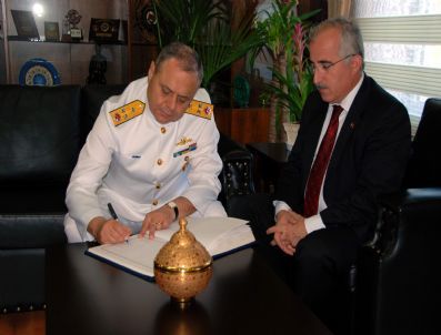 Kuzey Deniz Saha Komutanı Bostanoğlu Çanakkale’de